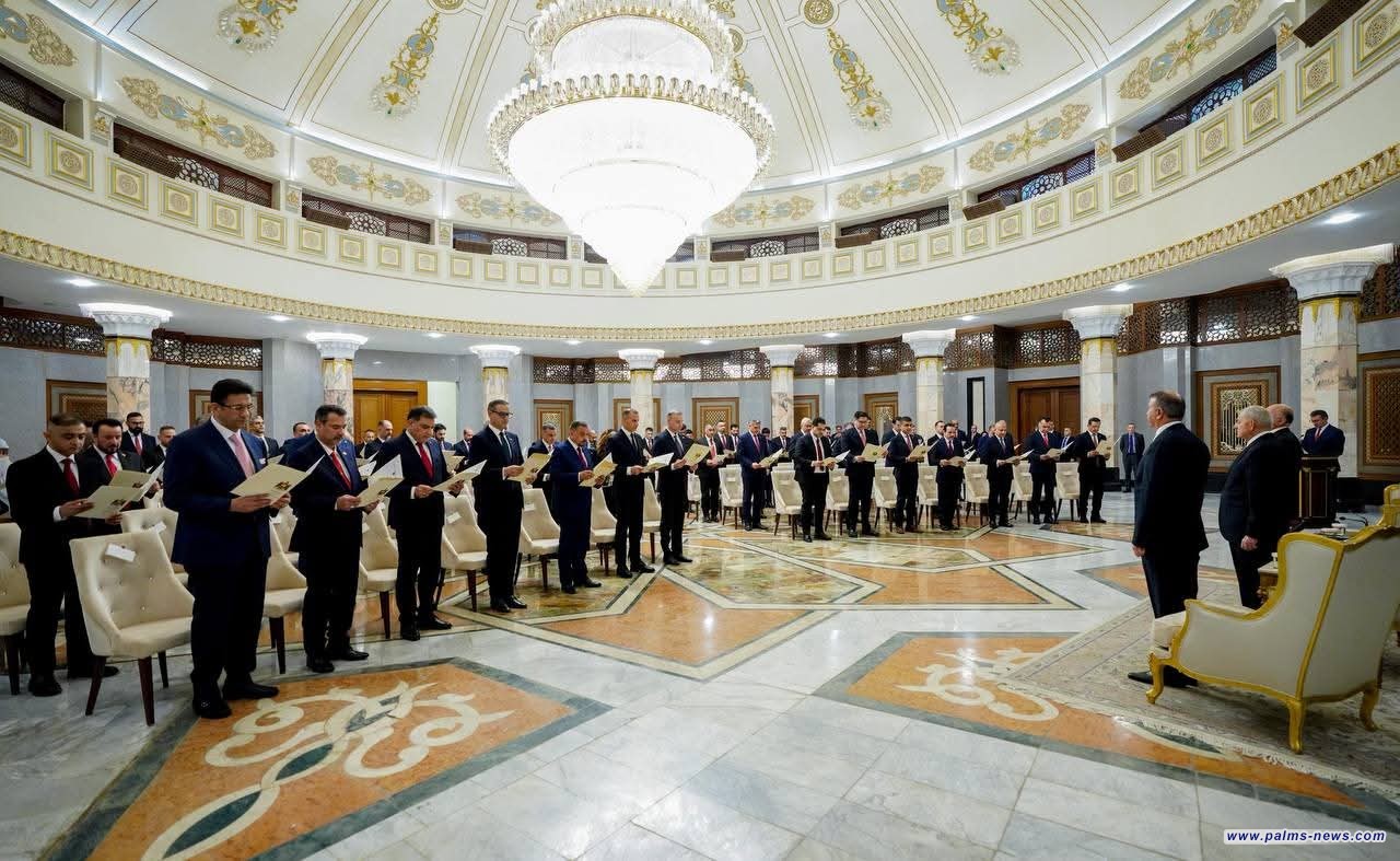 سفراء العراق الجدد يؤدون اليمين القانونية أمام رئيس الجمهورية